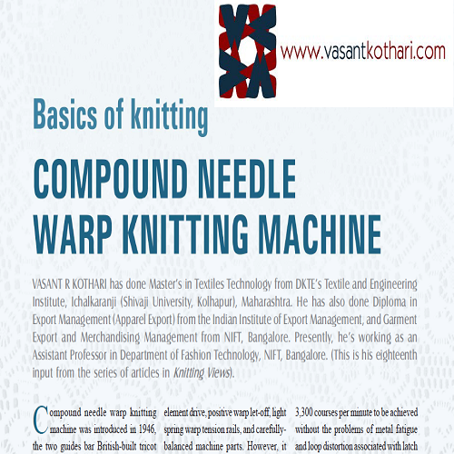 18CompundNeedleWarpKnittingMachine